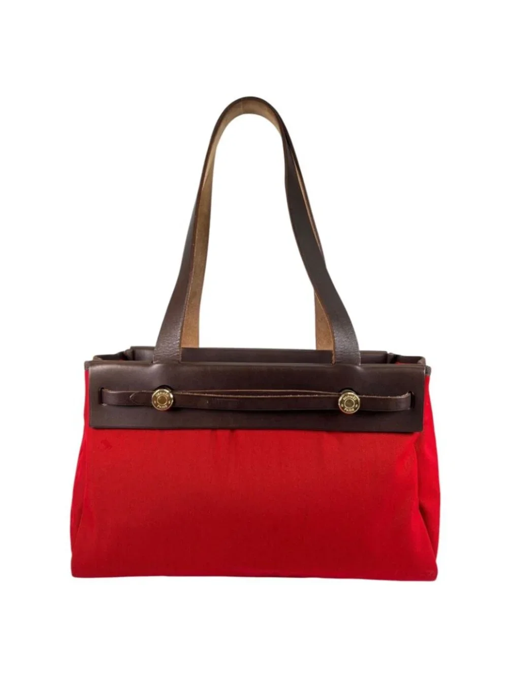 Hermes Tote Cabas PM Red Alebag